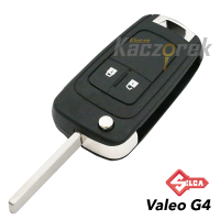 Opel 070 - surový klíč - dálkový ovladač